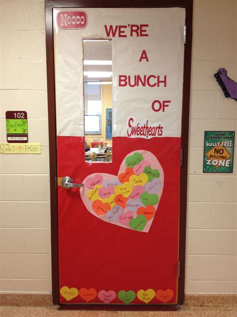 february classroom door ideas